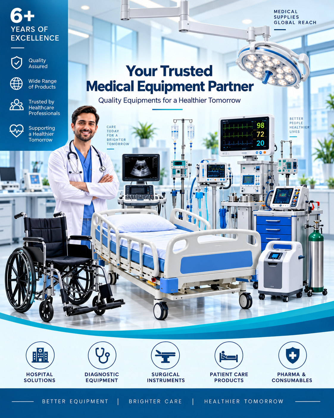 Medical warehouse and supply chain